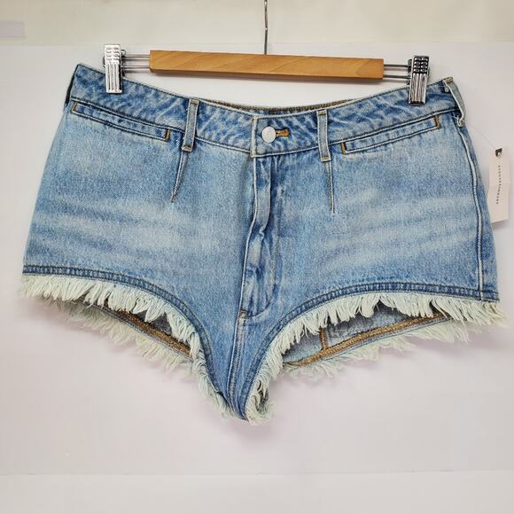 Anthropologie Pilcro pitched micro denim shorts Multiple Sizes 29,30,31 NWT - Picture 2 of 12